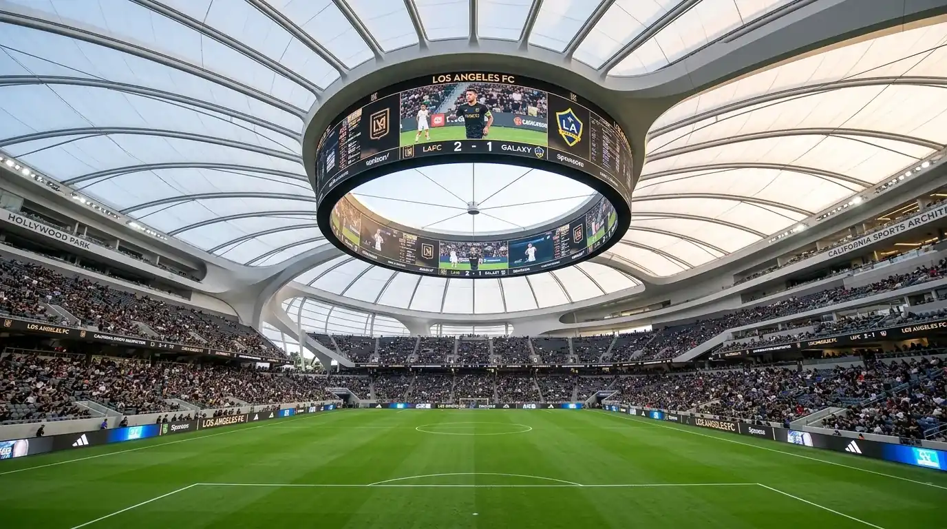 SoFi Stadium in Los Angeles, locatie van België tegen Iran op het WK 2026